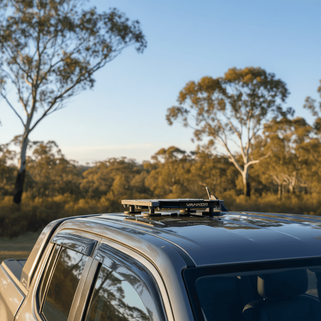 Starlink Mini setup for caravan and 4WD — the right mount, 12V power and fittings