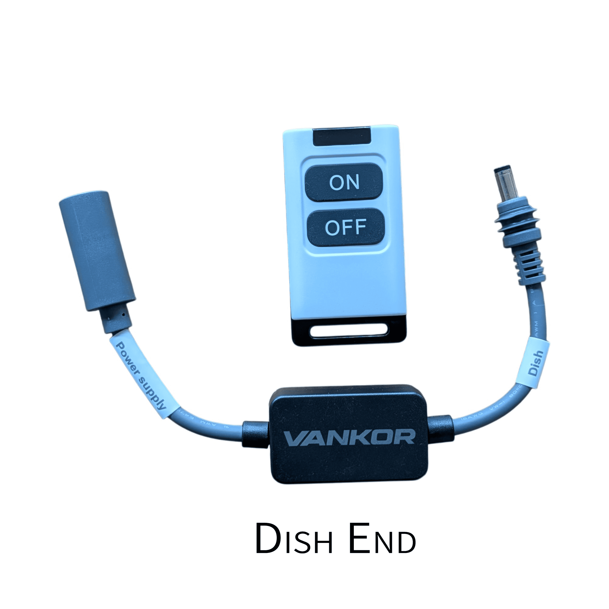VANKOR Starlink Mini remote switch – power supply end, Option B
