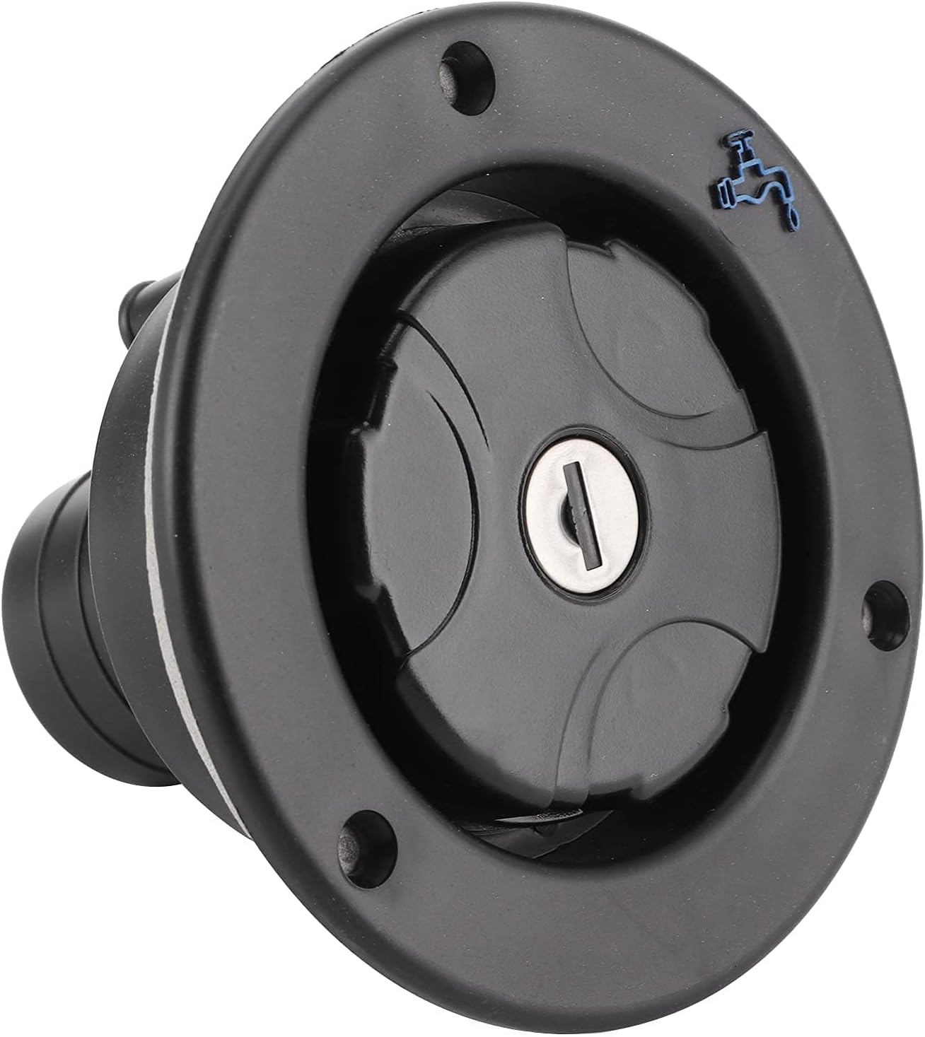 Lockable Fiamma-style caravan water inlet the VANKOR filler adapter fits