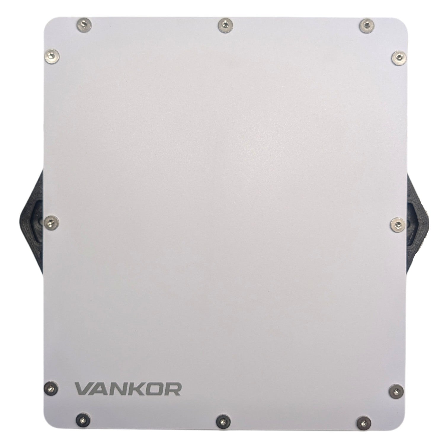 Starlink Mini Roof Rack Mount — top view showing VANKOR branded Plastic plate 