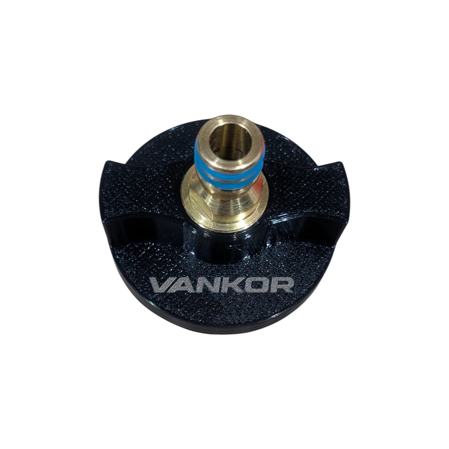 VANKOR caravan water tank filler adapter — breather hole detail