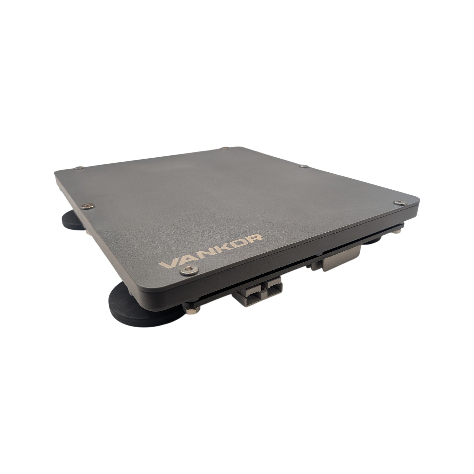 VANKOR grey magnetic Starlink Mini roof mount from the 12/24V kit