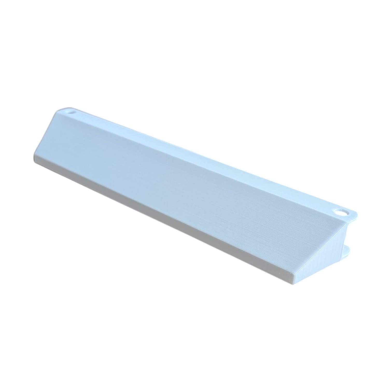 VANKOR Starlink Mini wind deflector nose cone — white, side view