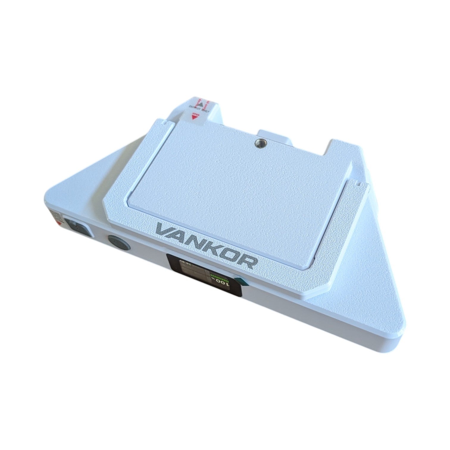 VANKOR 99Wh Starlink Mini battery pack — ports and branding, angled view