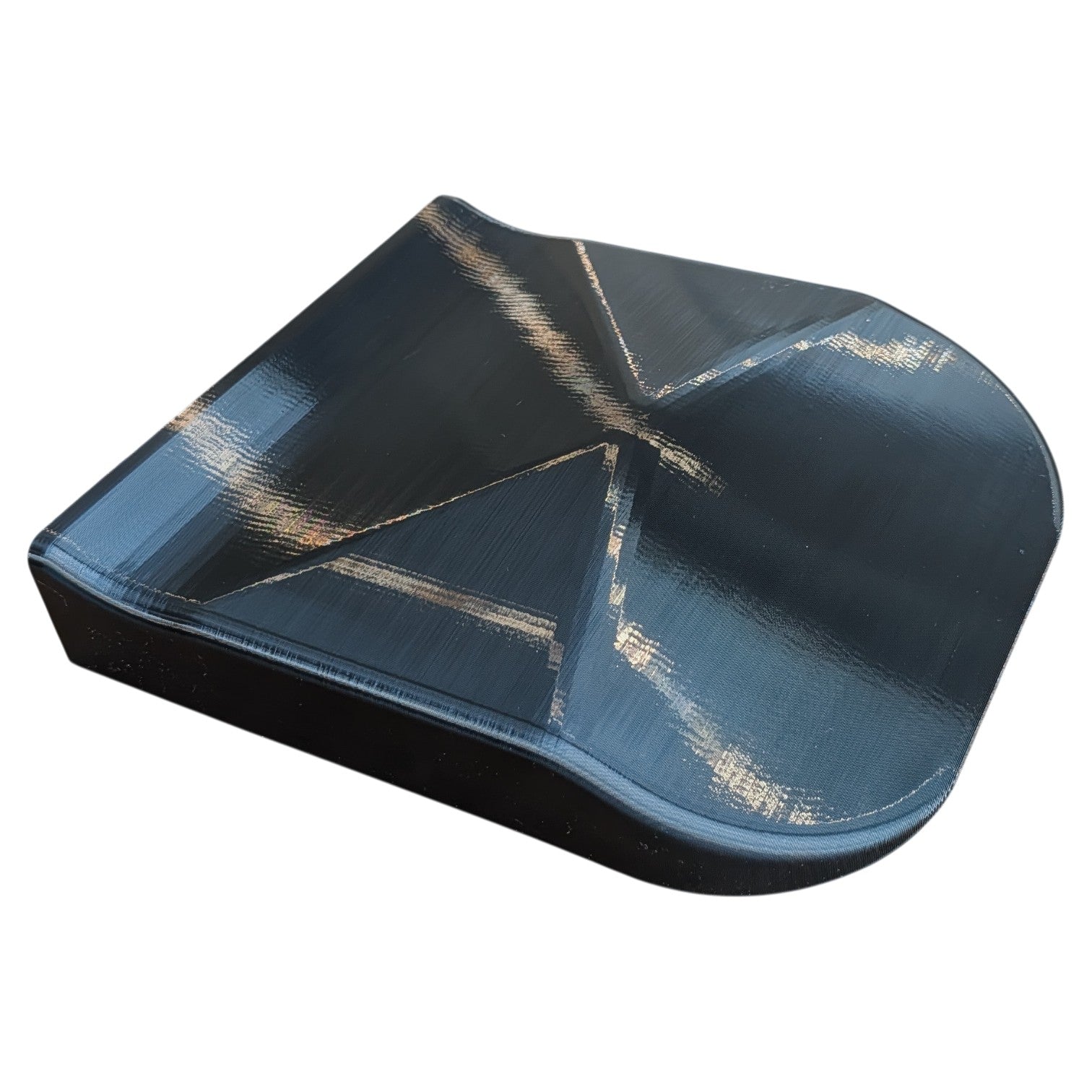 No-drill caravan vent door cover that lifts off clean without holes or marks