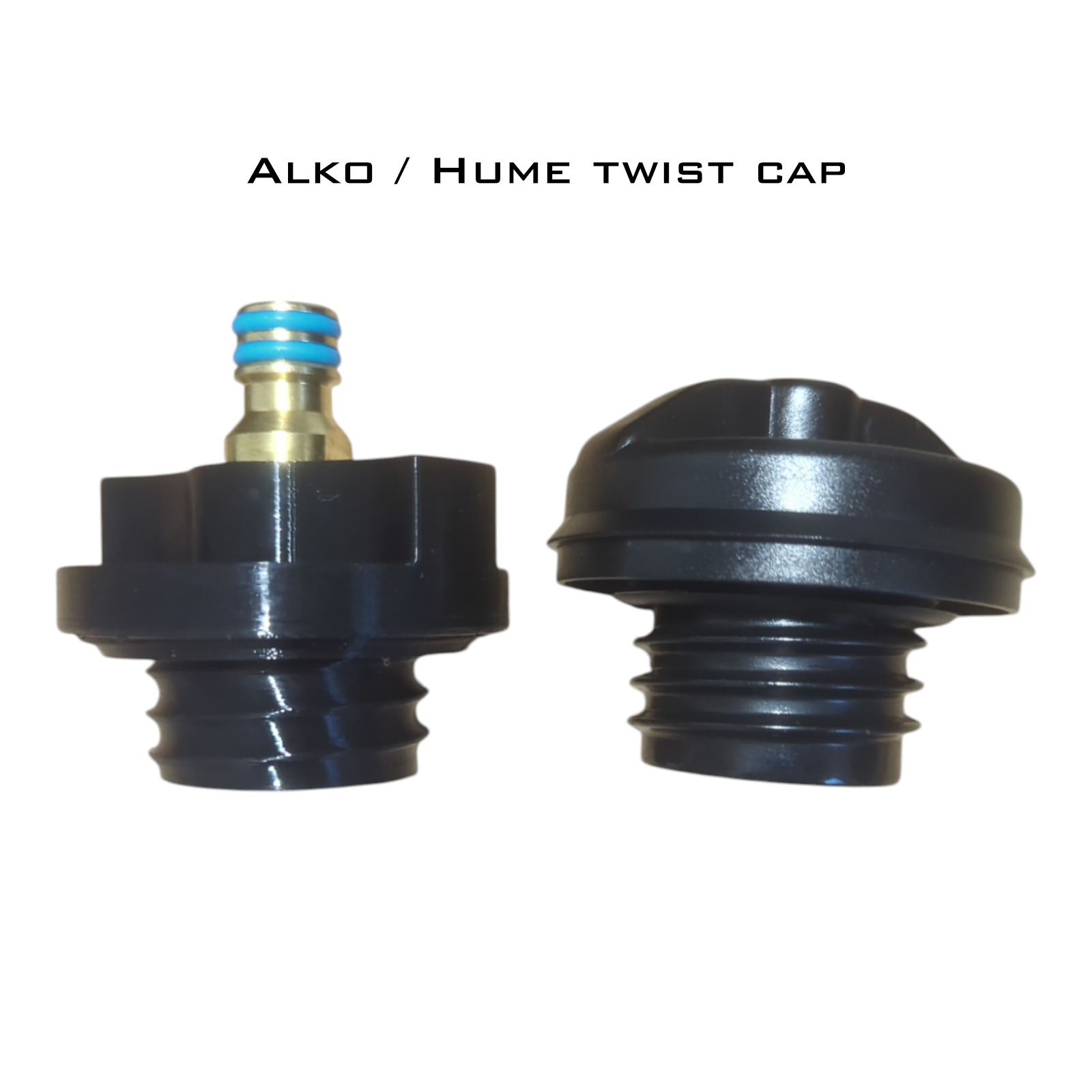 VANKOR caravan water tank filler adapter — Holman brass fitting