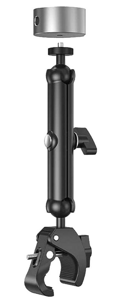 VANKOR Starlink Mini pole mount clamp — aluminium, fits 15–40mm poles